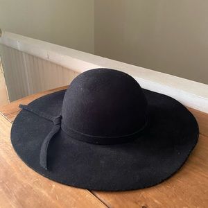 Wide Brim Wool Hat